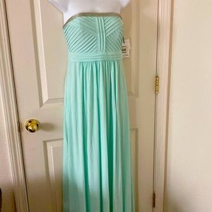 Formal Mint green gown Calvin Klein full length women’s size 4 *new with tags*